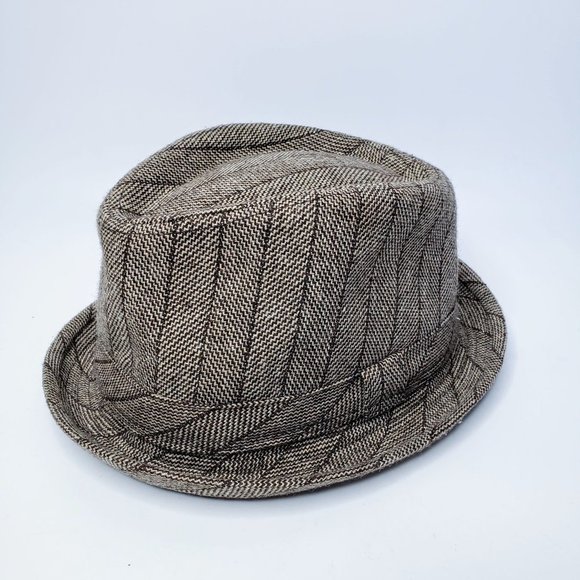 Something Special Thin Rim Striped Fedora Hat - Picture 2 of 10